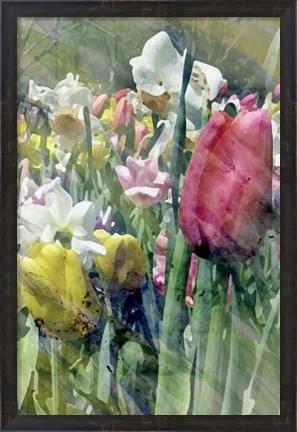 Framed Spring at Giverny III Print