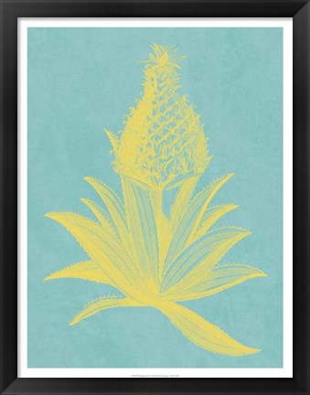 Framed Pineapple Frais I Print