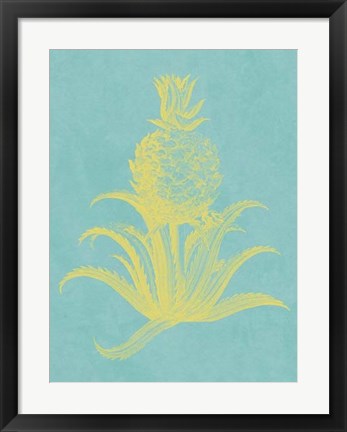 Framed Pineapple Frais II Print