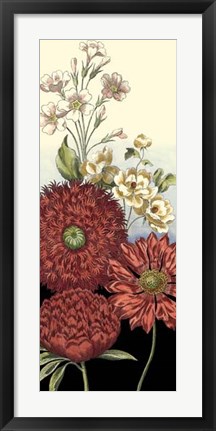 Framed Onyx Bouquet II Print