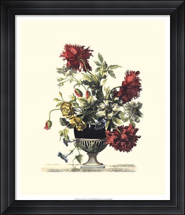 Framed Flowers for June II Print