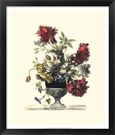 Framed Flowers for June II Print