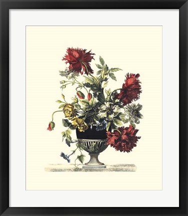 Framed Flowers for June II Print