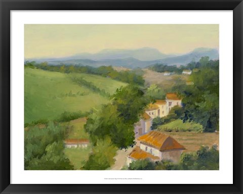 Framed Little Spanish Village Print