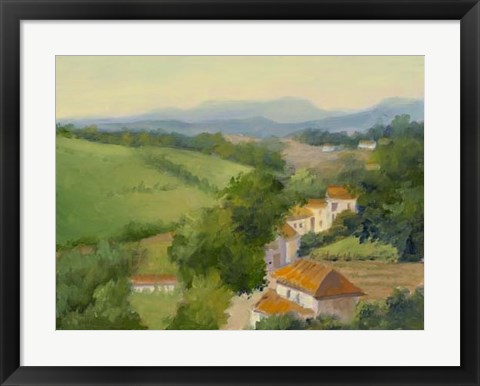 Framed Little Spanish Village Print