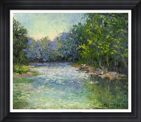 Framed Bend in the River Print