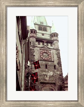 Framed Clock Tower II Print