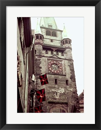 Framed Clock Tower II Print