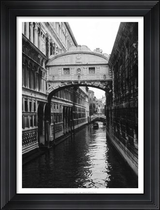 Framed Venezia II Print