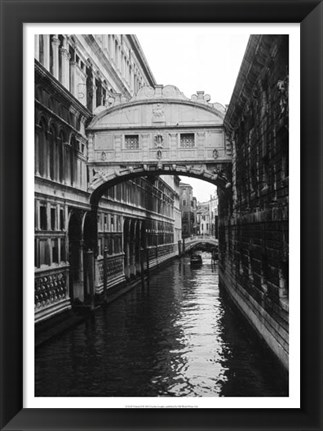 Framed Venezia II Print