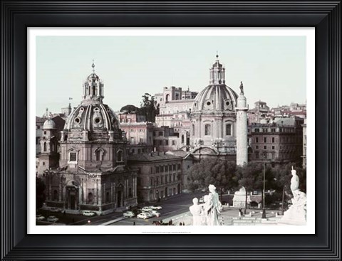 Framed Monumental View I Print