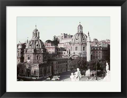 Framed Monumental View I Print