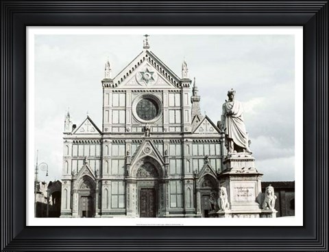 Framed Monumental View II Print