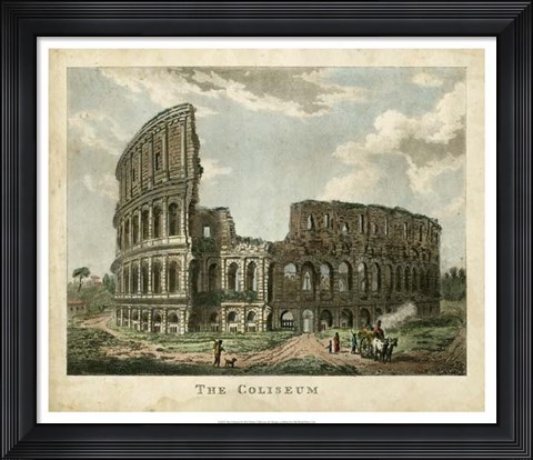 Framed Coliseum Print