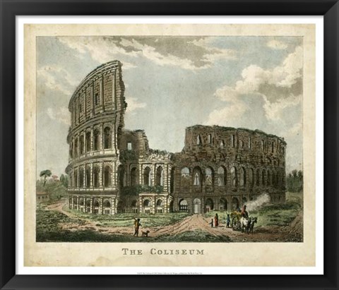 Framed Coliseum Print