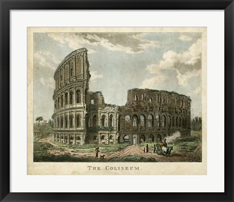 Framed Coliseum Print