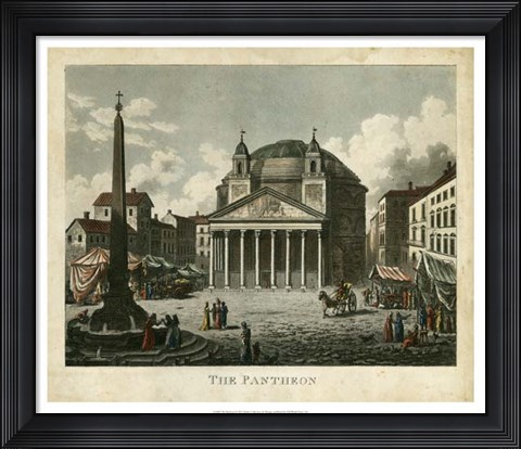 Framed Pantheon Print