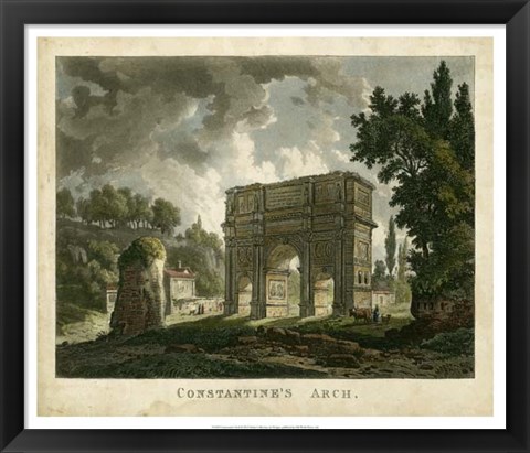 Framed Constantine&#39;s Arch Print