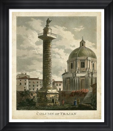 Framed Column of Trajan Print