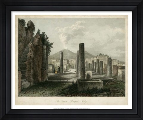 Framed Forum- Pompeii, Italy Print