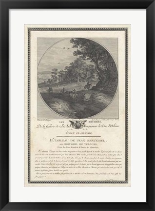 Framed Pastoral Tableau II Print