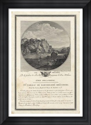 Framed Pastoral Tableau III Print