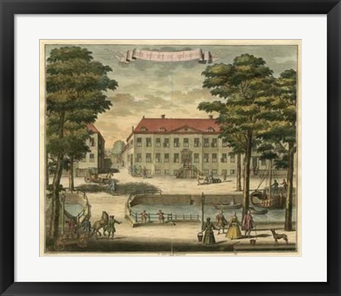 Framed Scenes of the Hague I Print