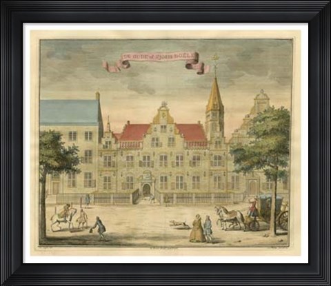Framed Scenes of the Hague II Print