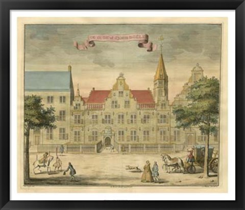 Framed Scenes of the Hague II Print