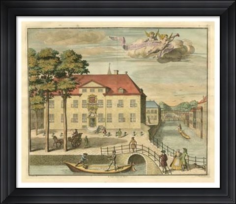Framed Scenes of the Hague III Print