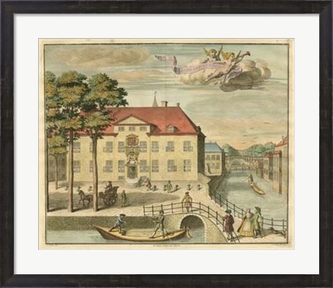 Framed Scenes of the Hague III Print