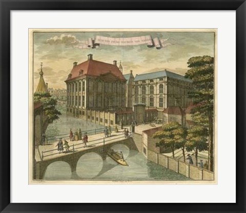 Framed Scenes of the Hague IV Print