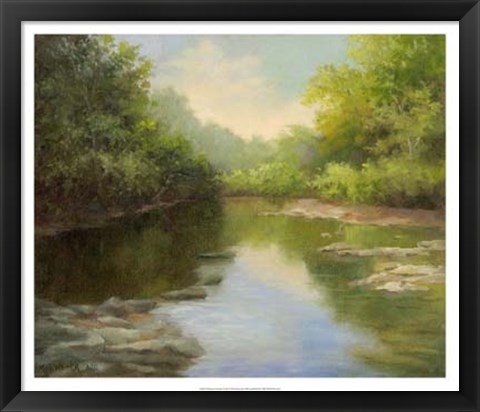 Framed O&#39;Bannon Summer Creek Print