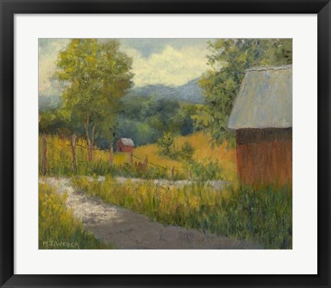 Framed Kentucky Hill Farm Print