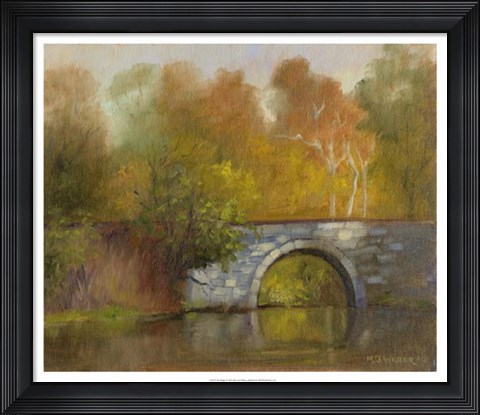 Framed Bridge Print