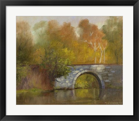 Framed Bridge Print