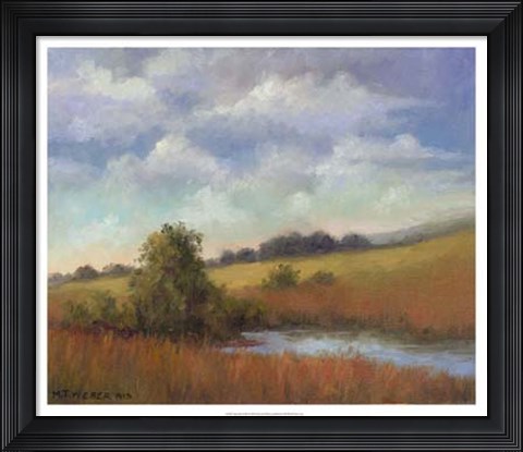 Framed September Fields Print