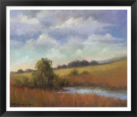 Framed September Fields Print