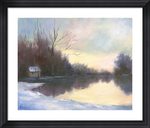 Framed Winter Glow Print