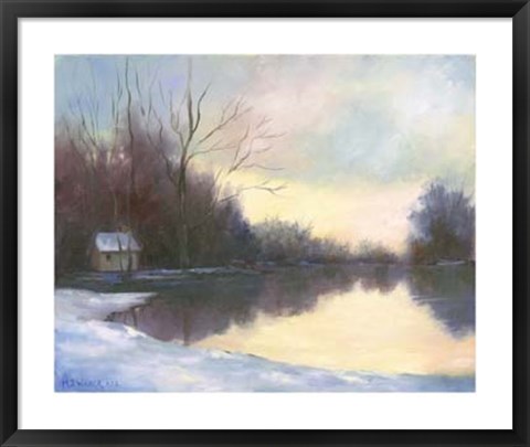 Framed Winter Glow Print