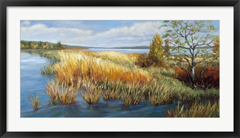 Framed Marsh Edge Print