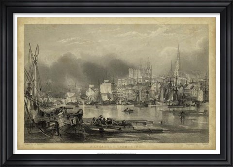 Framed Newcastle Upon Tyne Print