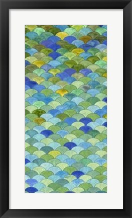 Framed Emerald Isle I Print