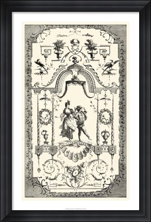 Framed Historic Romance II Print