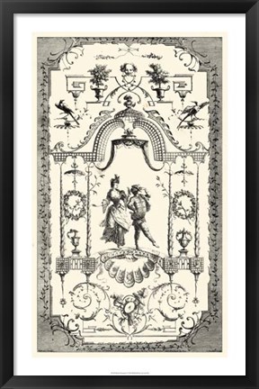 Framed Historic Romance II Print