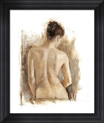 Framed Figure Painting Study II Print