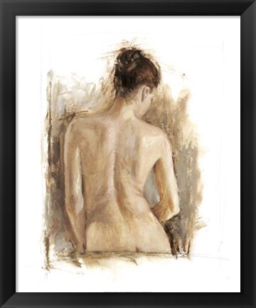 Framed Figure Painting Study II Print