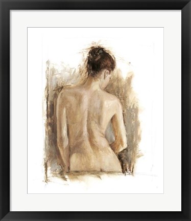 Framed Figure Painting Study II Print