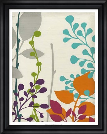 Framed Metro Garden I Print