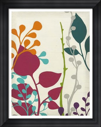 Framed Metro Garden II Print